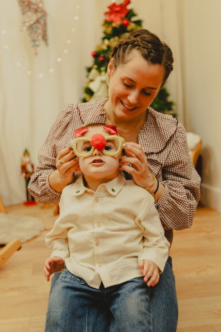 Photo de famille Noël 2025